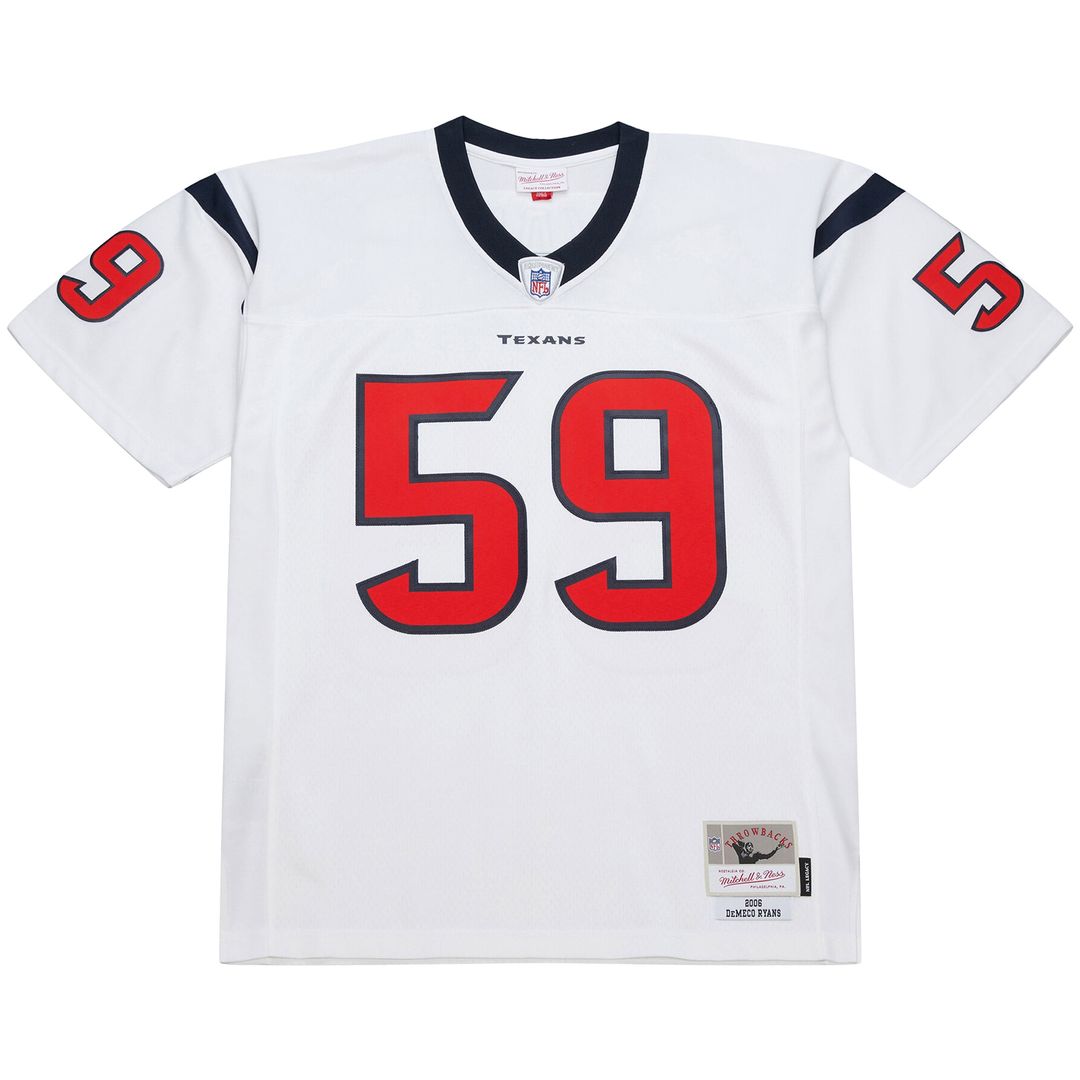 DeMeco Ryans Houston Texans Mitchell & Ness 2006 Legacy Replica Jersey - White