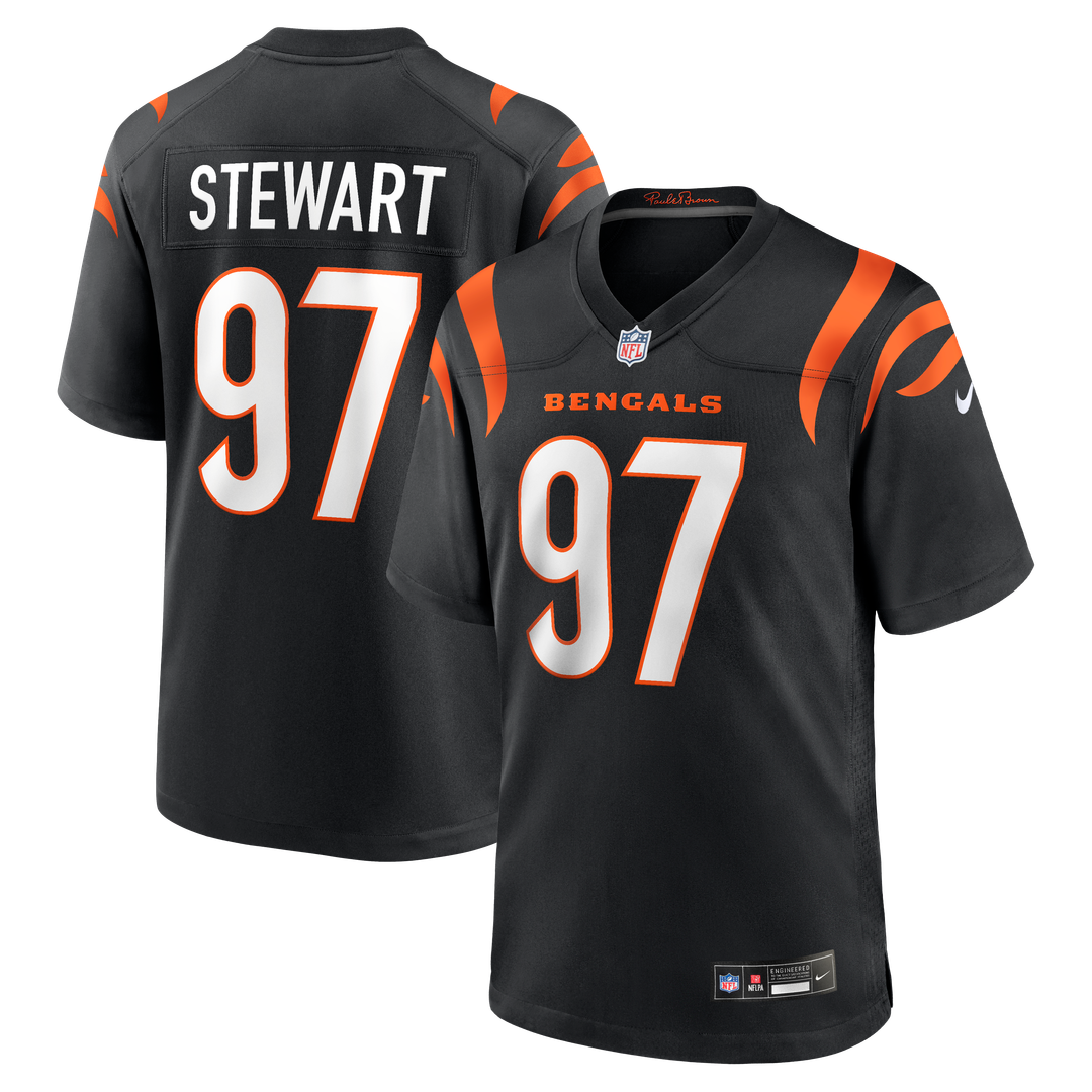 Shemar Stewart Cincinnati Bengals Nike Team Game Jersey -  Black