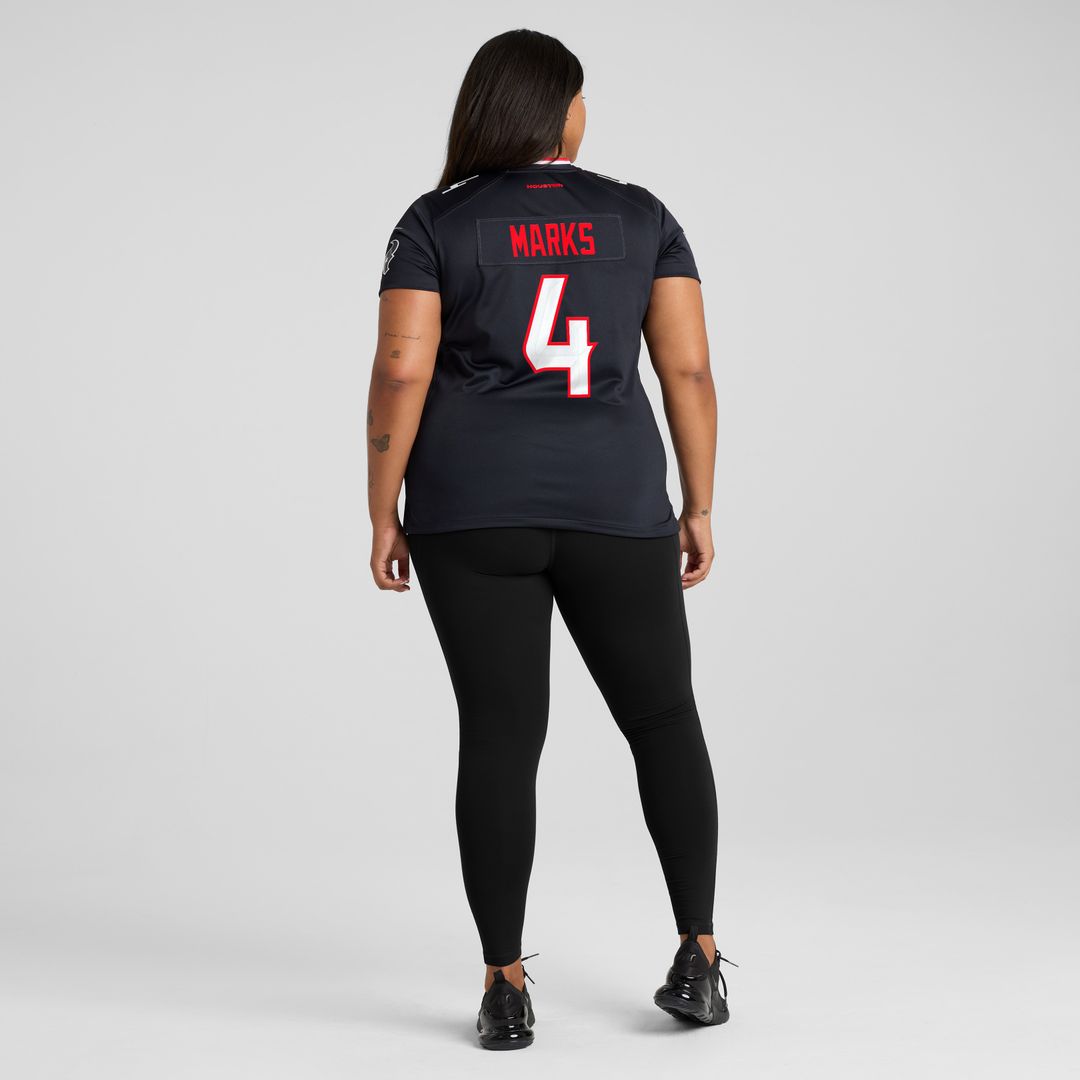 Woody Marks Houston Texans Nike Women's Team Game Jersey -  Navy