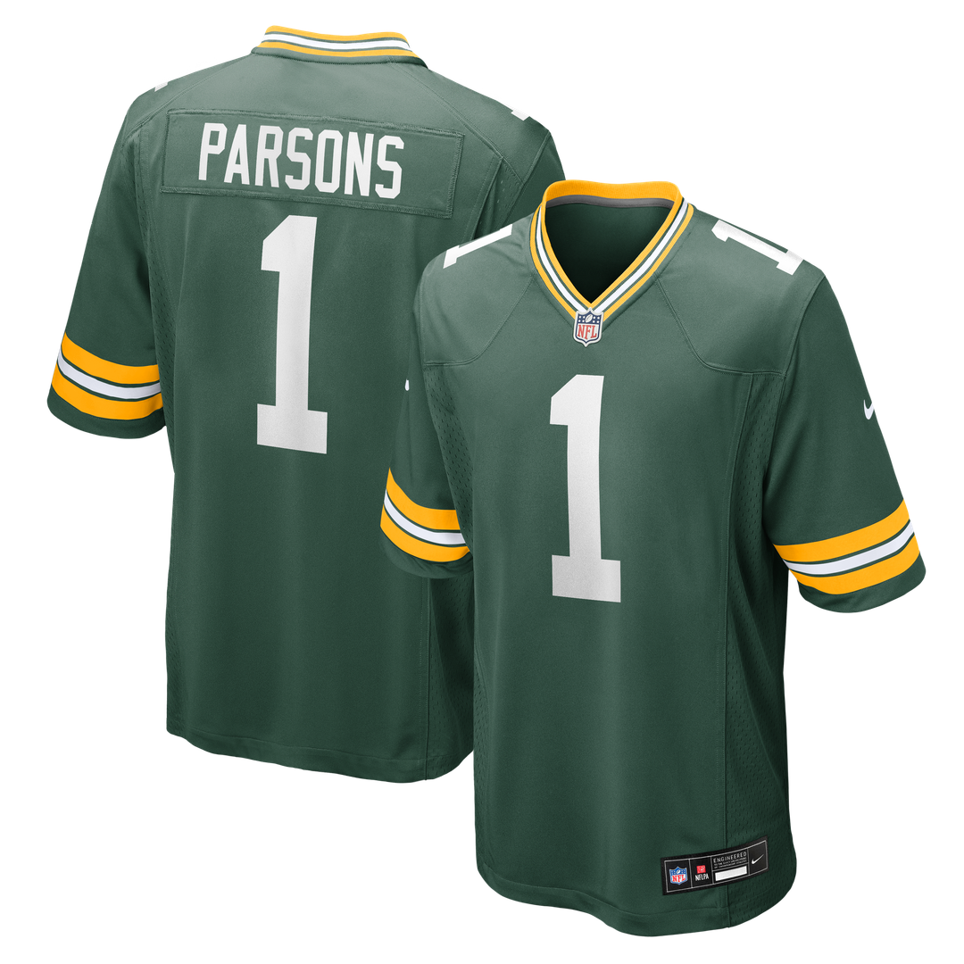 Micah Parsons Green Bay Packers Nike Game Player Jersey - White
