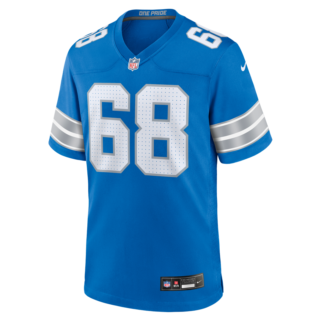 Taylor Decker Detroit Lions Nike Team Game Jersey -  Blue