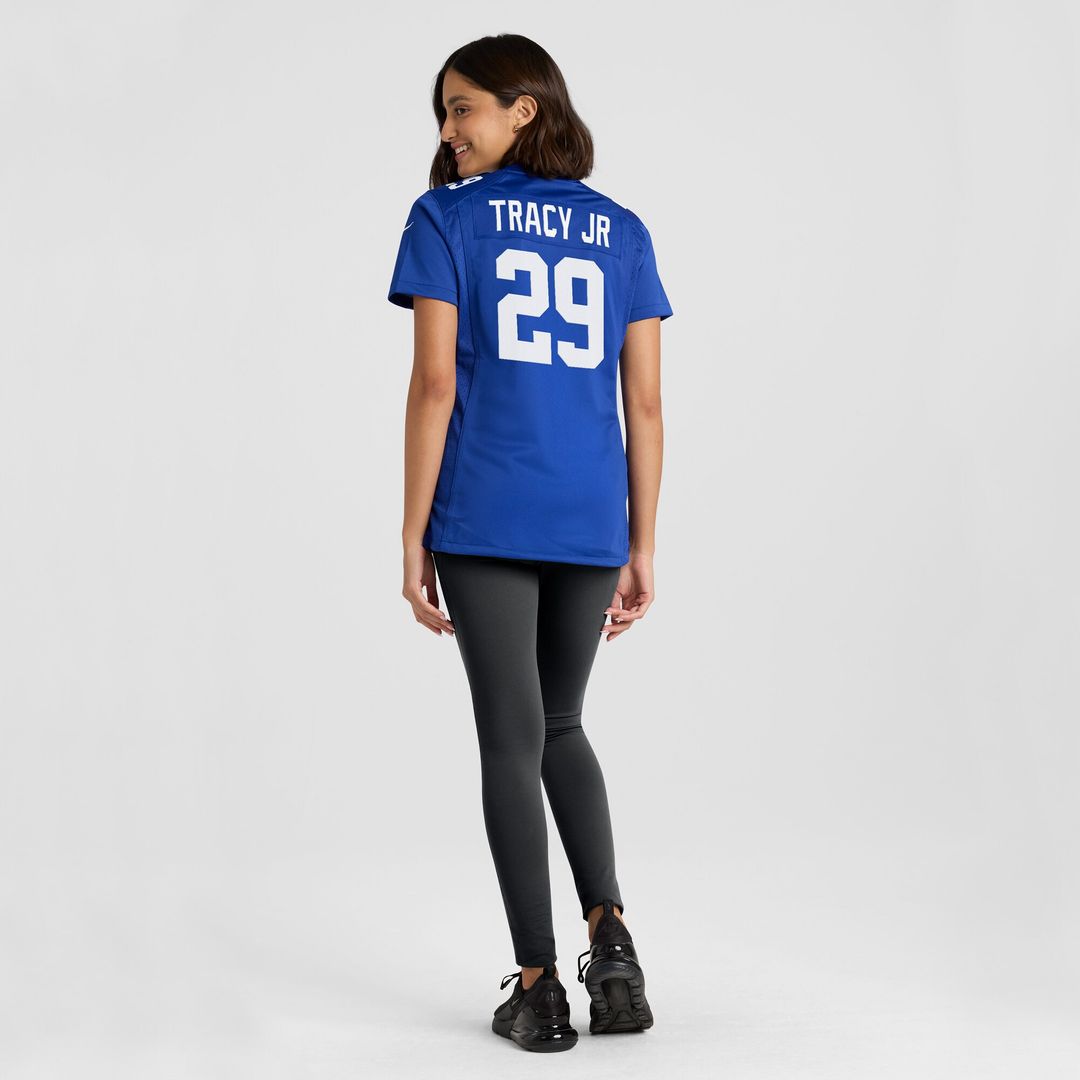 Tyrone Tracy Jr. New York Giants Nike Women's  Game Jersey -  Royal