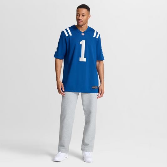Ahmad Sauce Gardner Indianapolis Colts Nike Team  Game Jersey -  Royal