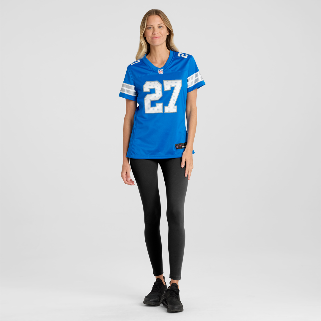 Christian Izien Detroit Lions Nike Women's Team Game Jersey -  Blue