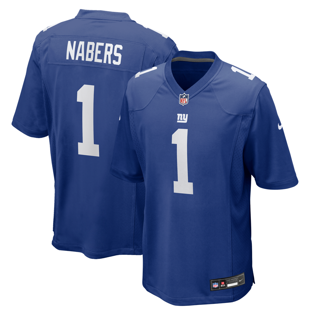 Malik Nabers New York Giants Nike Alternate Game Jersey - Century Red