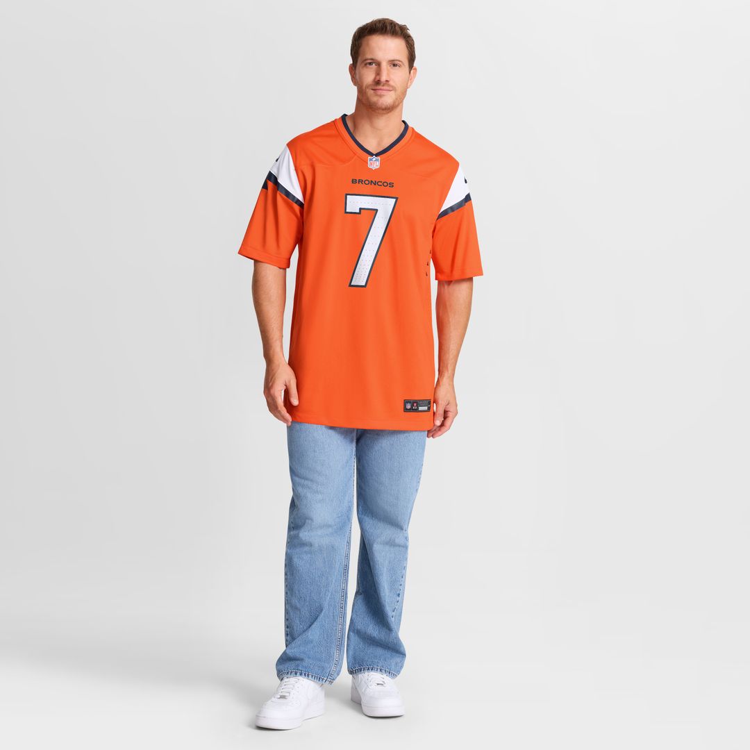 John Elway Denver Broncos Nike Team Retired Player Game Jersey - Orange