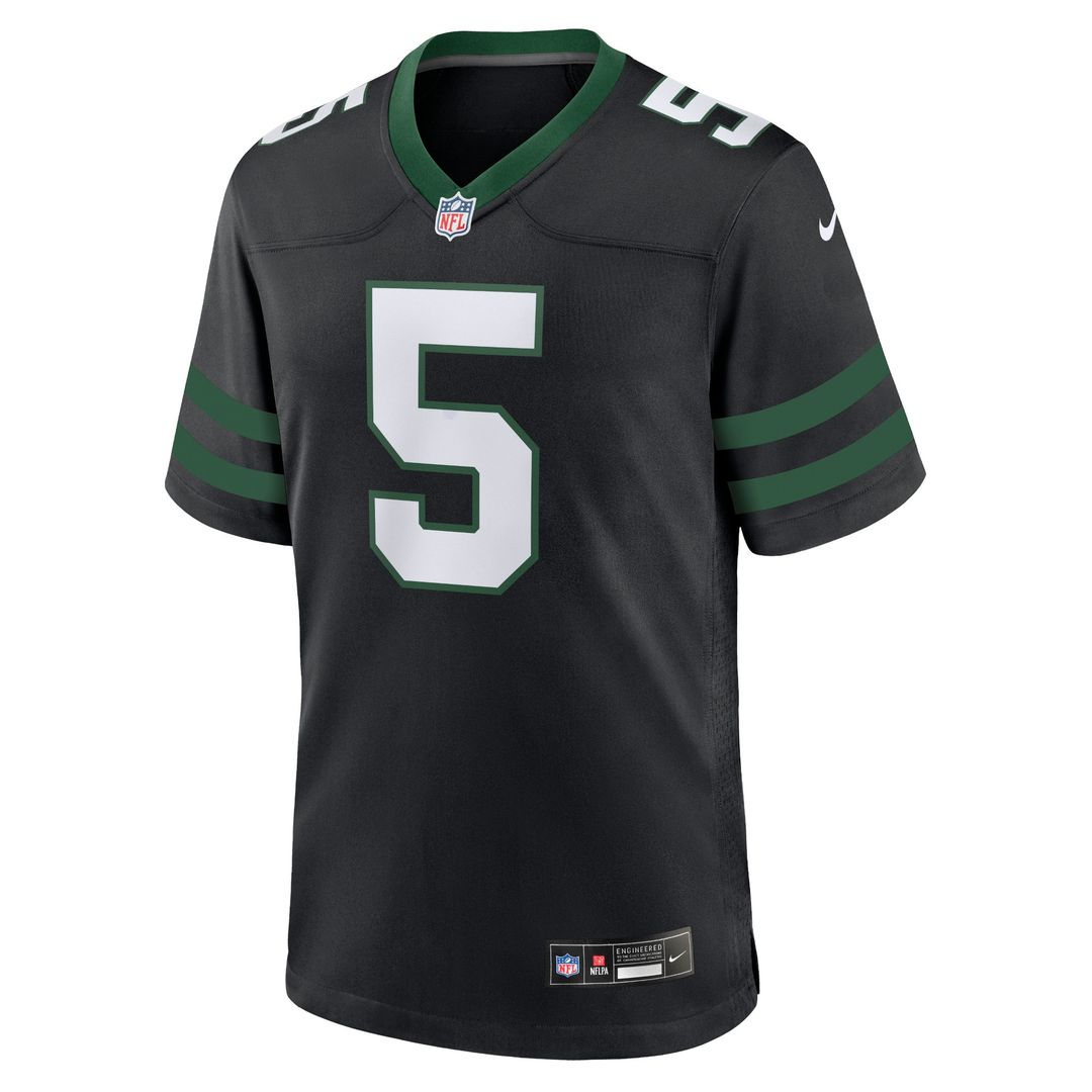 Garrett Wilson New York Jets Nike Game Jersey - Legacy White