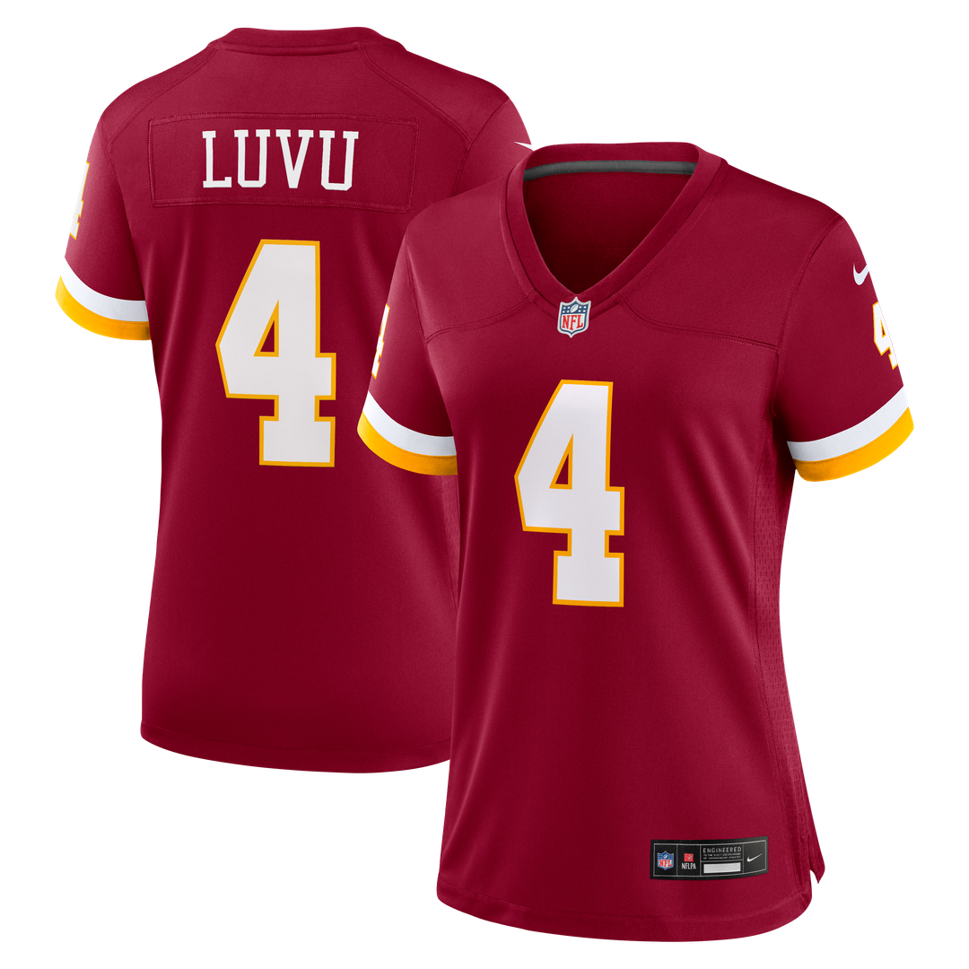 Frankie Luvu Washington Commanders Nike Women's Hail Raiser Alternate Game Jersey - Black