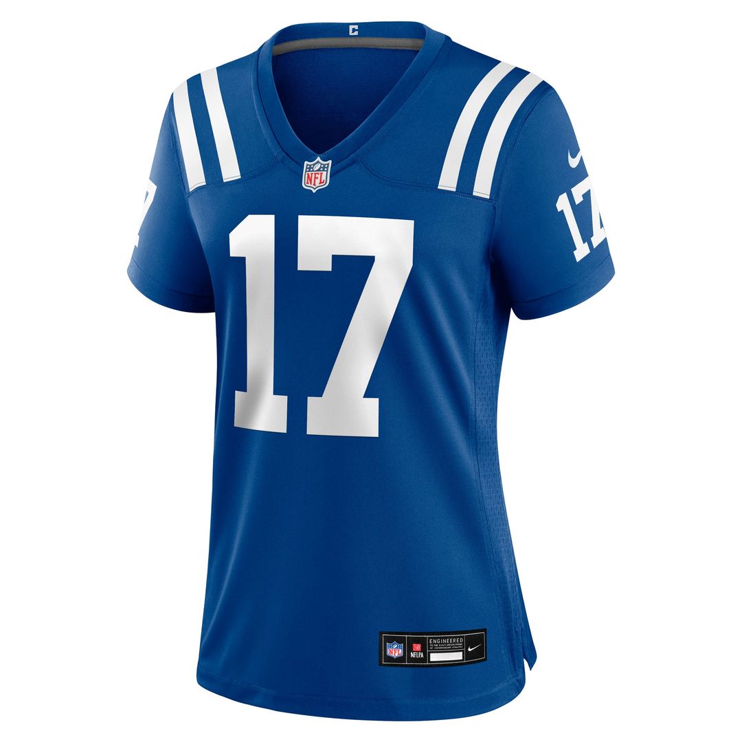 Daniel Jones Indianapolis Colts Nike Women's Alternate 2 Indiana Nights Game Jersey -  Heather Royal