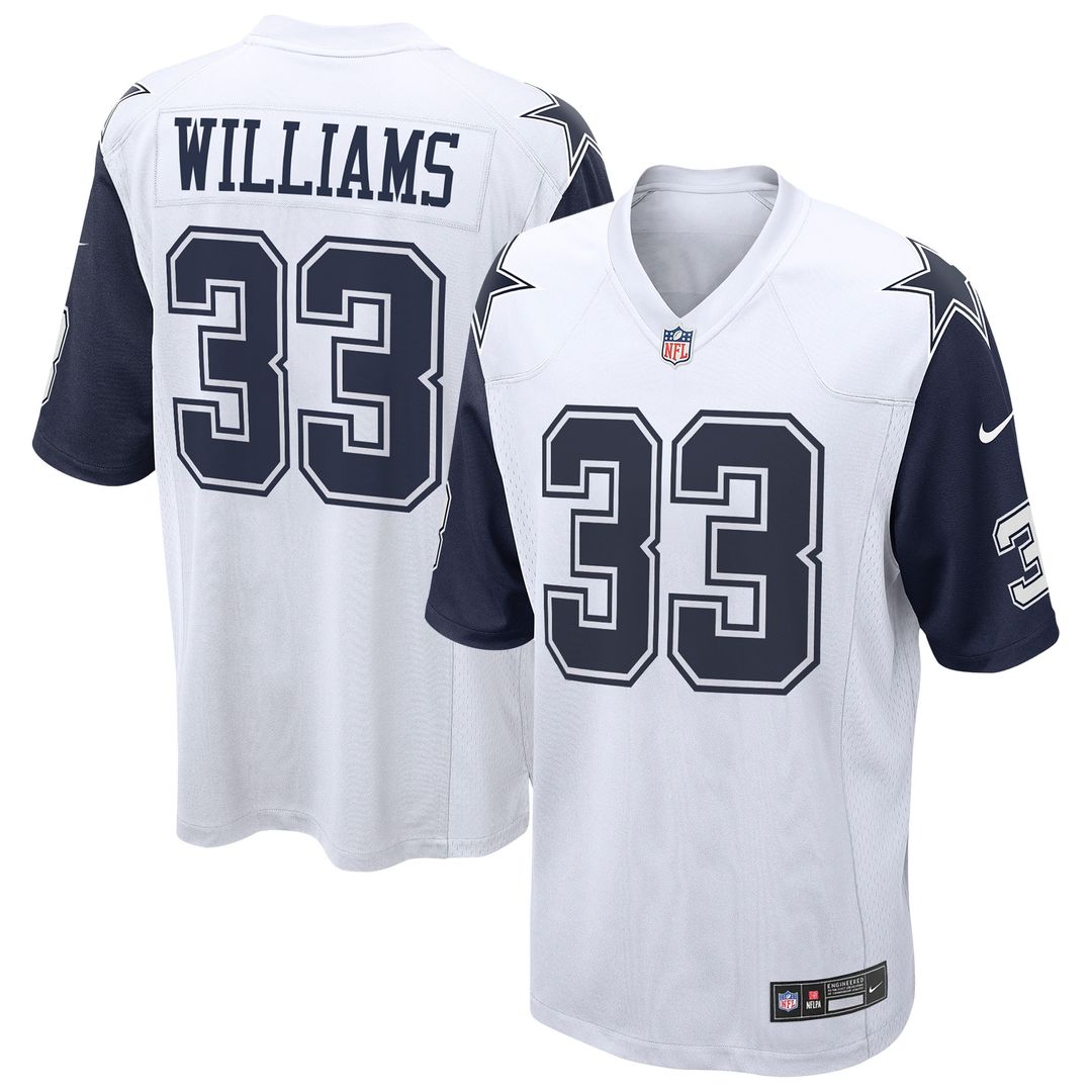 Javonte Williams Dallas Cowboys Nike Team Game Jersey - Navy