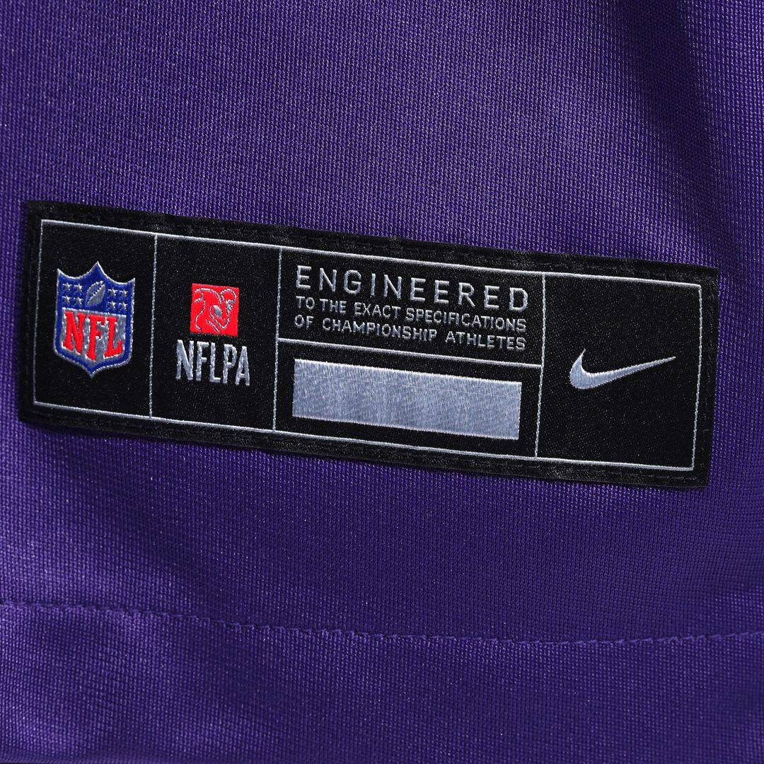 Bo Richter Minnesota Vikings Nike Team Game Jersey -  Purple