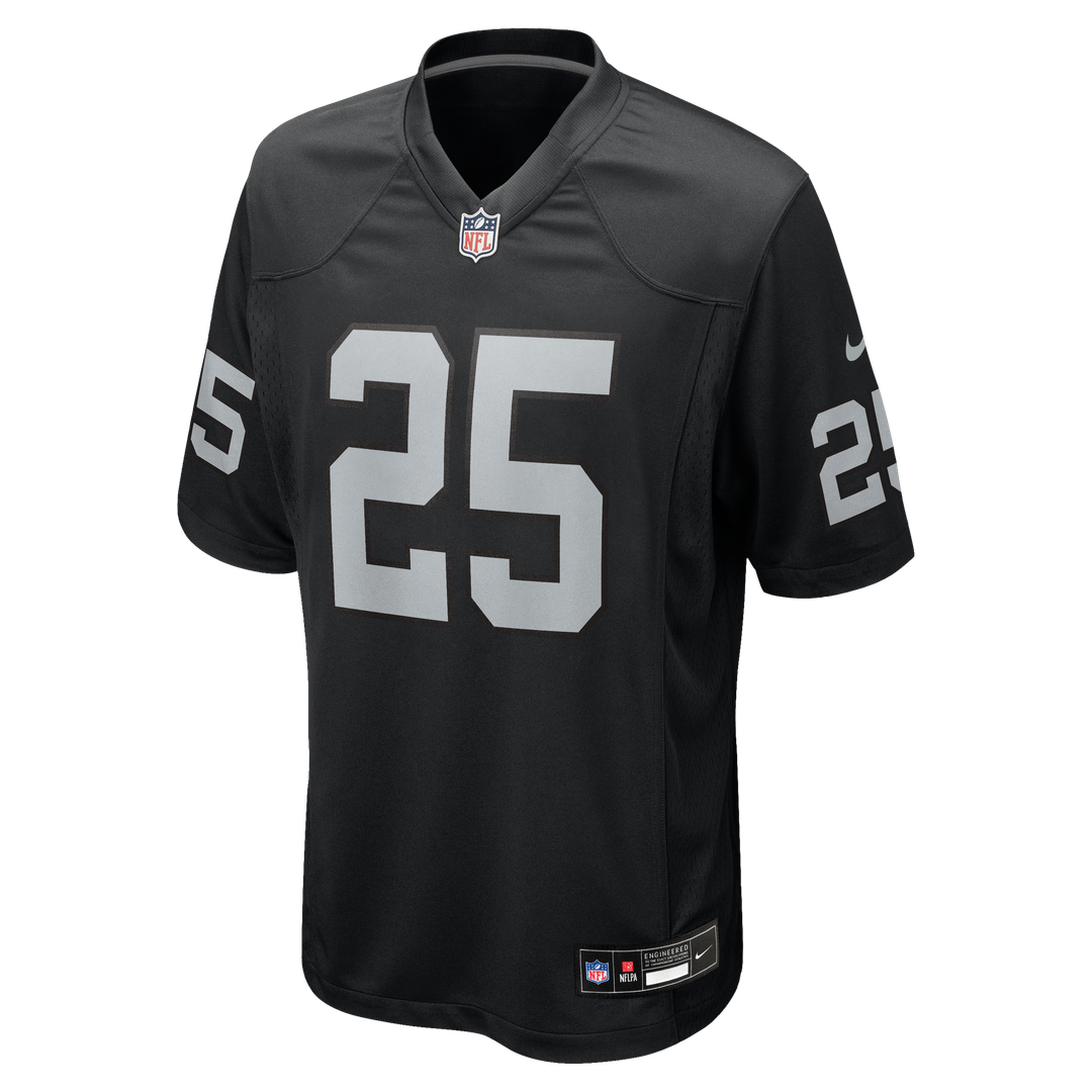 Decamerion Richardson Las Vegas Raiders Nike Team Game Jersey -  Black