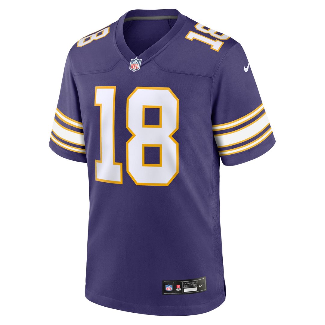 Justin Jefferson Minnesota Vikings Nike Alternate Game Player Jersey - White
