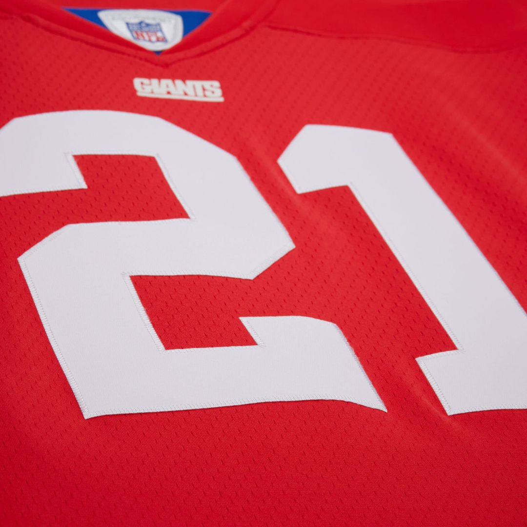 Tiki Barber New York Giants Mitchell & Ness 2004 Legacy Replica Jersey - Red