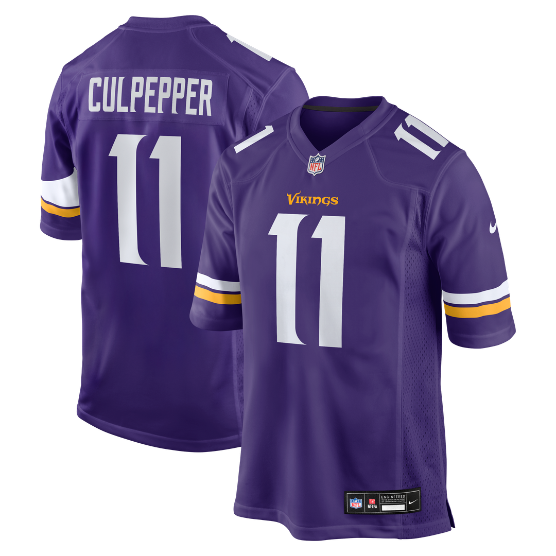 Daunte Culpepper Minnesota Vikings Nike Game Retired Player Jersey - Purple