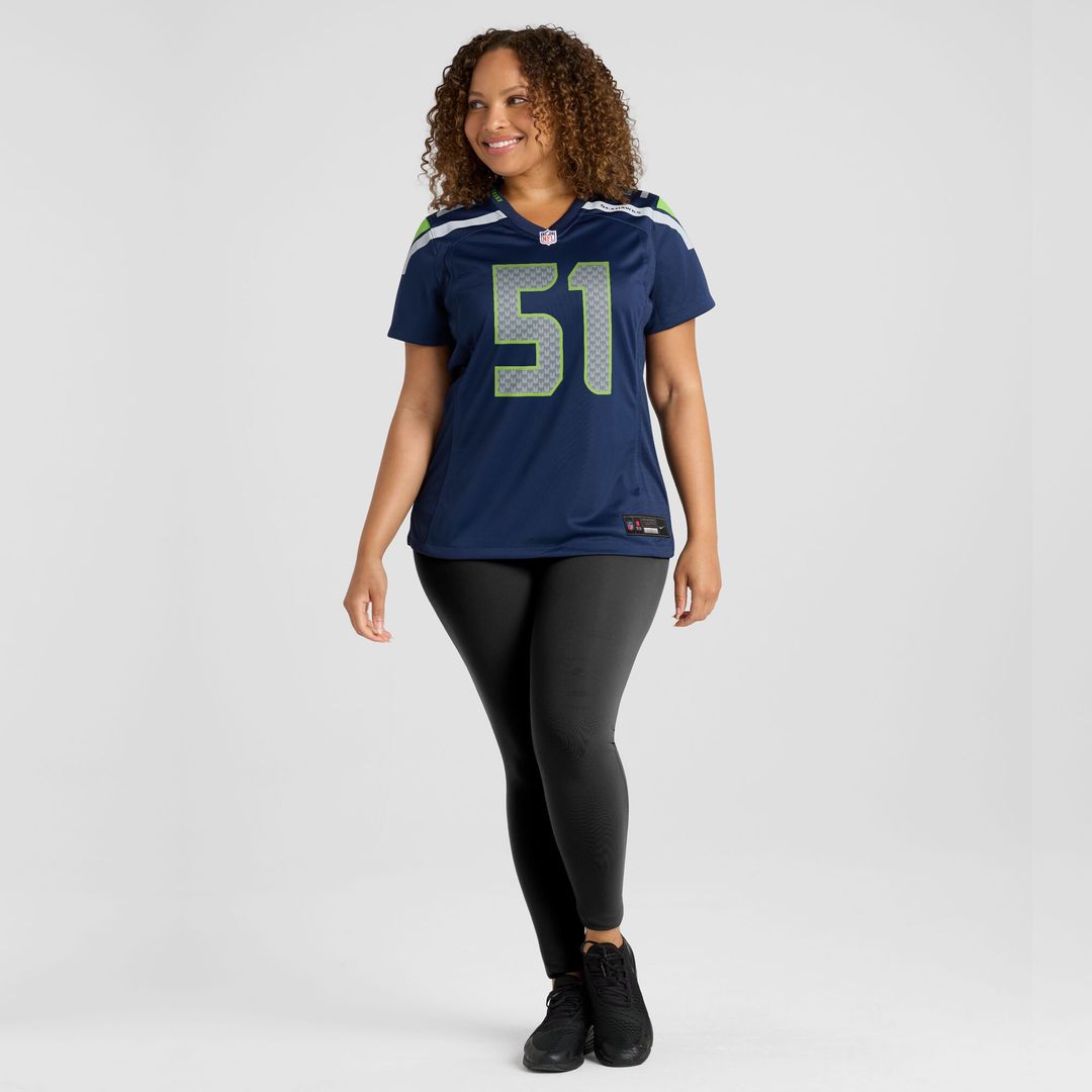 Jared Ivey Seattle Seahawks Nike Women's Team Game Jersey -  College Navy