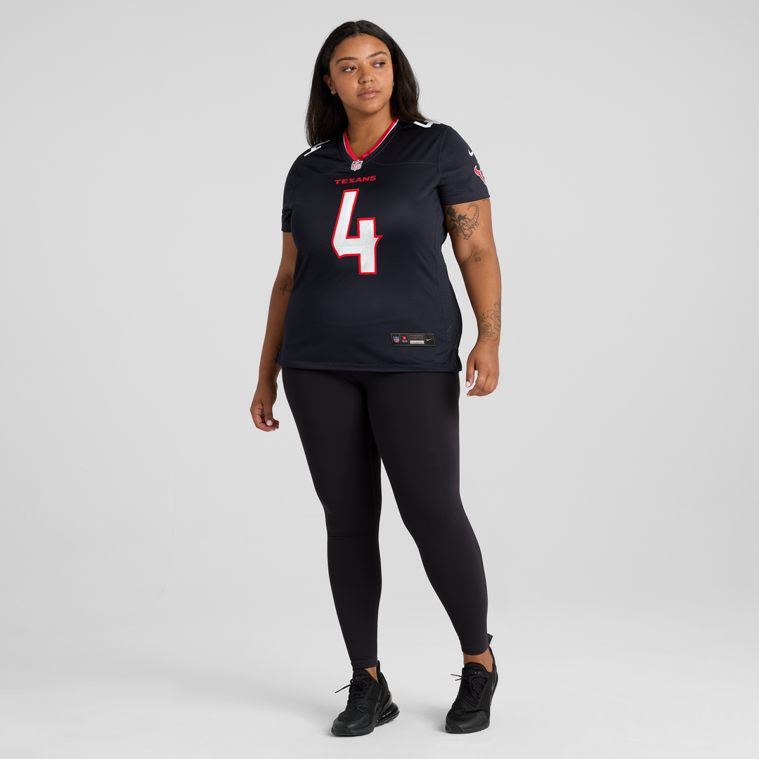 Woody Marks Houston Texans Nike Women's Team Game Jersey -  Navy