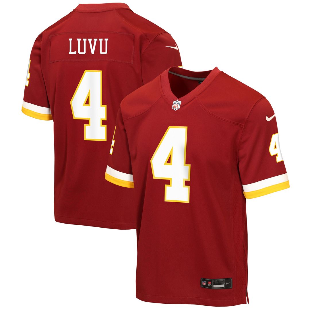 Frankie Luvu Washington Commanders Nike Youth Game Jersey - Burgundy