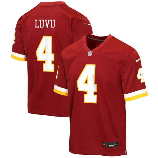 Frankie Luvu Washington Commanders Nike Youth Game Jersey - Burgundy