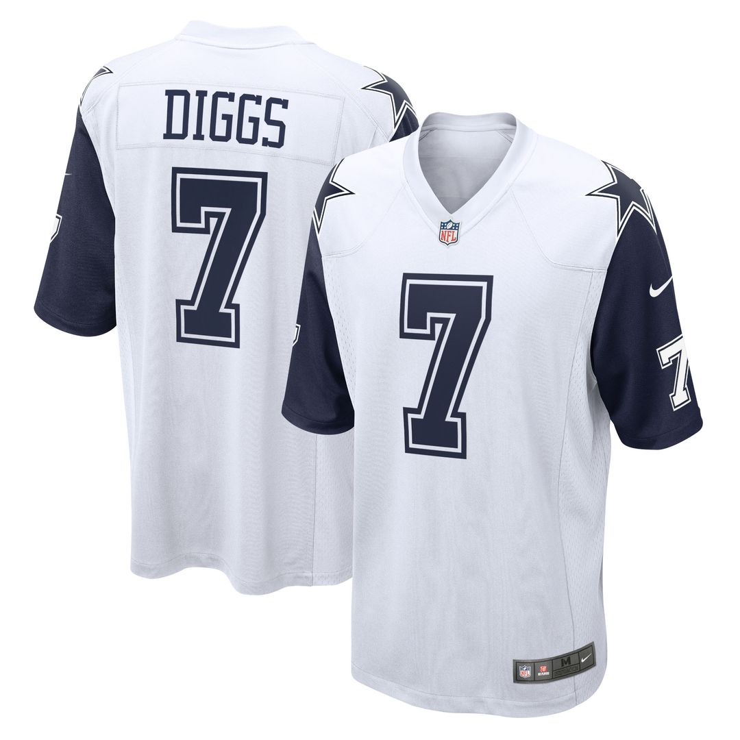Trevon Diggs Dallas Cowboys Nike Alternate Game Team Jersey - White