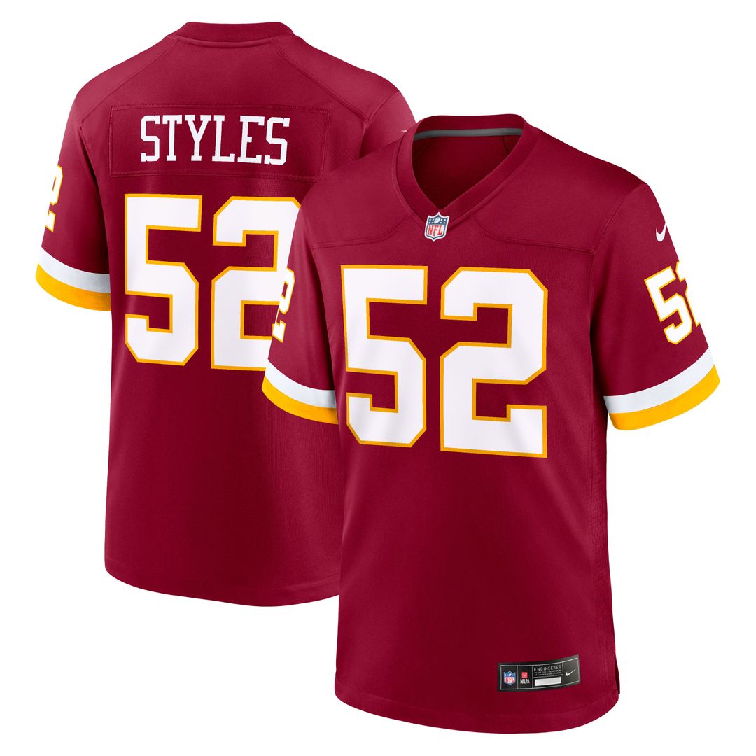 Sonny Styles Washington Commanders Nike Game Super Bowl Era Jersey - White