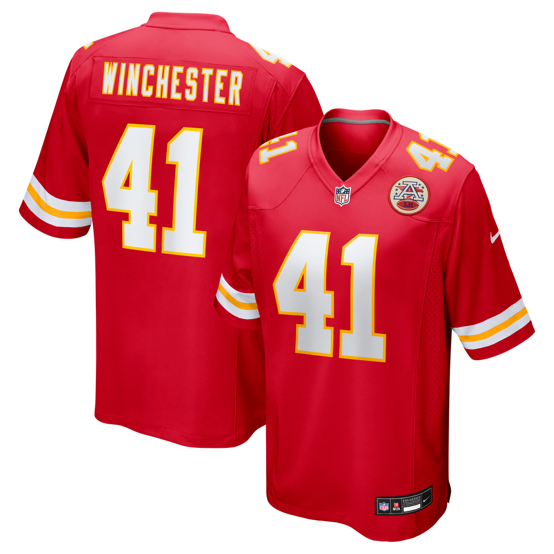 James Winchester Kansas City Chiefs Nike Game Jersey - Red