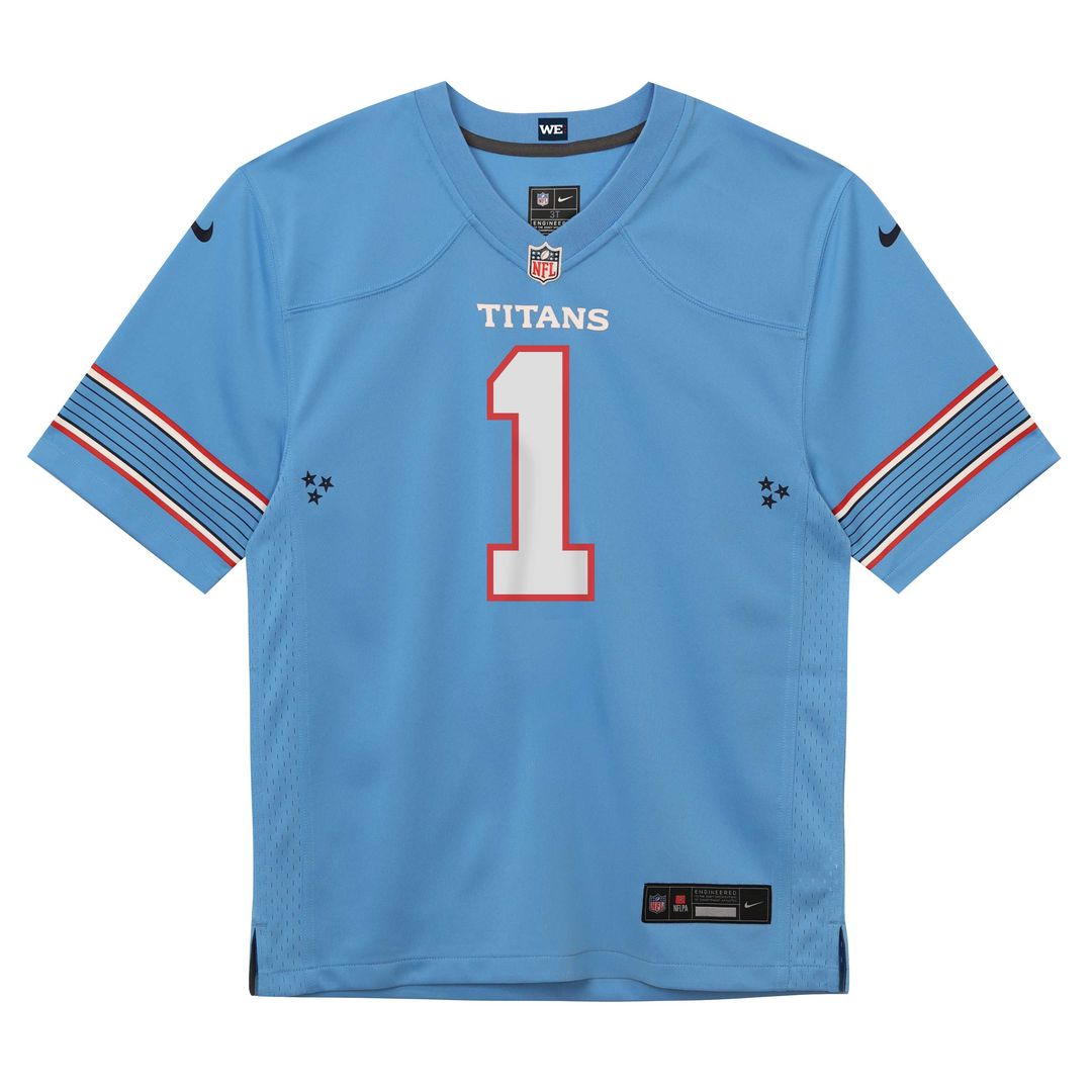 Cameron Ward Tennessee Titans Nike Infant Team Game Jersey - Light Blue