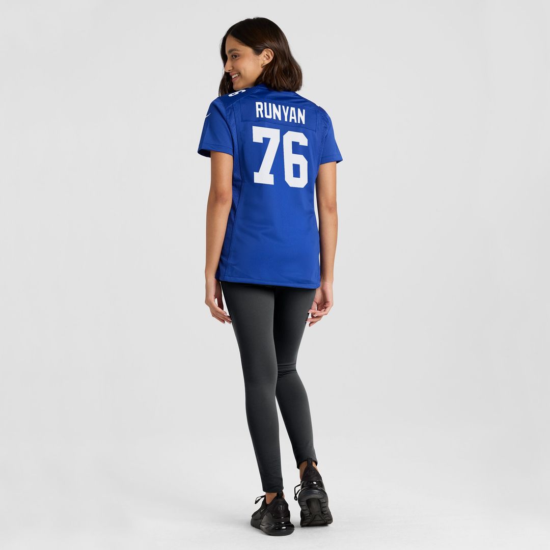 Jon Runyan New York Giants Nike Women's  Game Jersey -  Royal