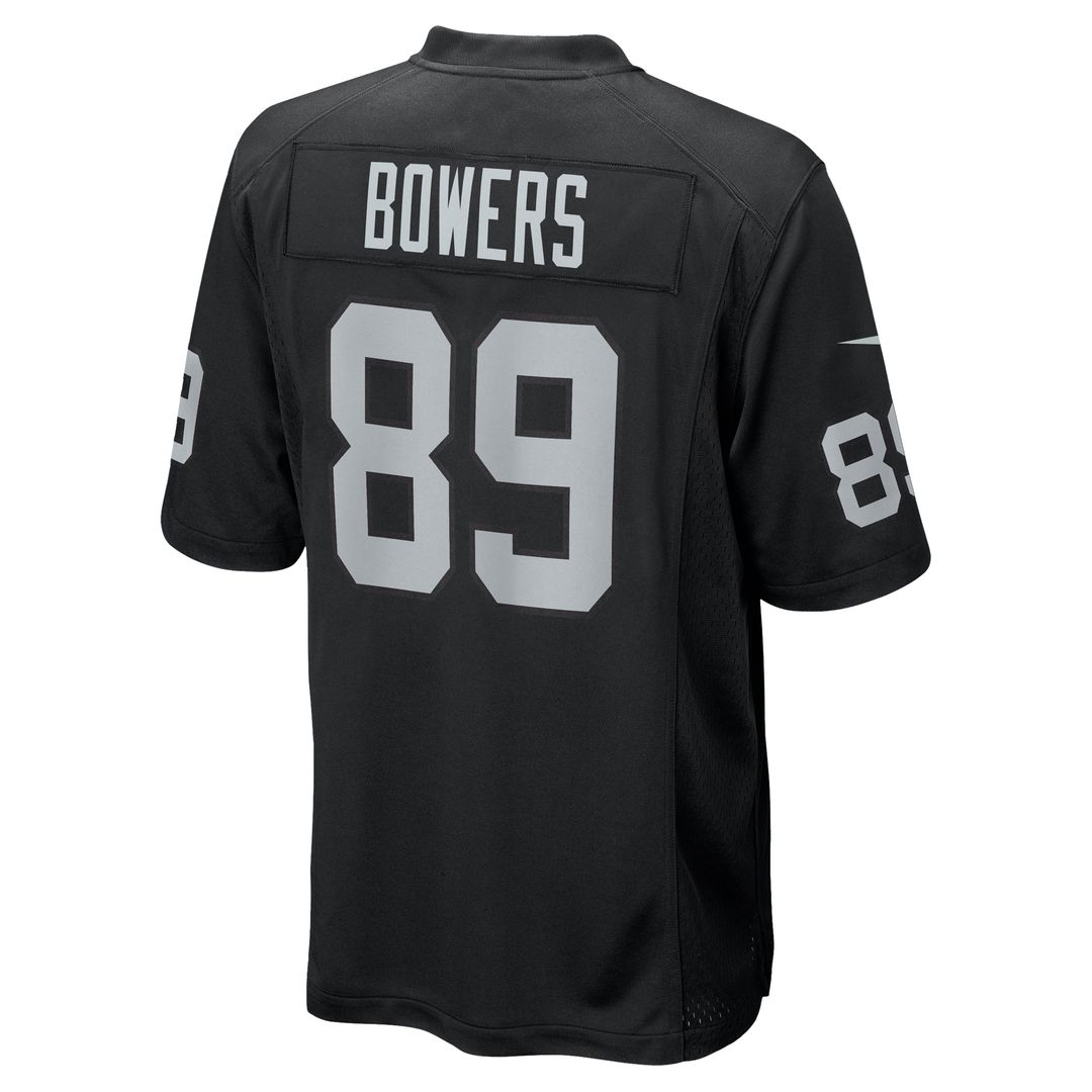 Brock Bowers Las Vegas Raiders Nike Game Jersey -  White
