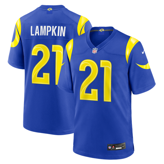 Cam Lampkin Los Angeles Rams Nike Team Game Jersey - Royal
