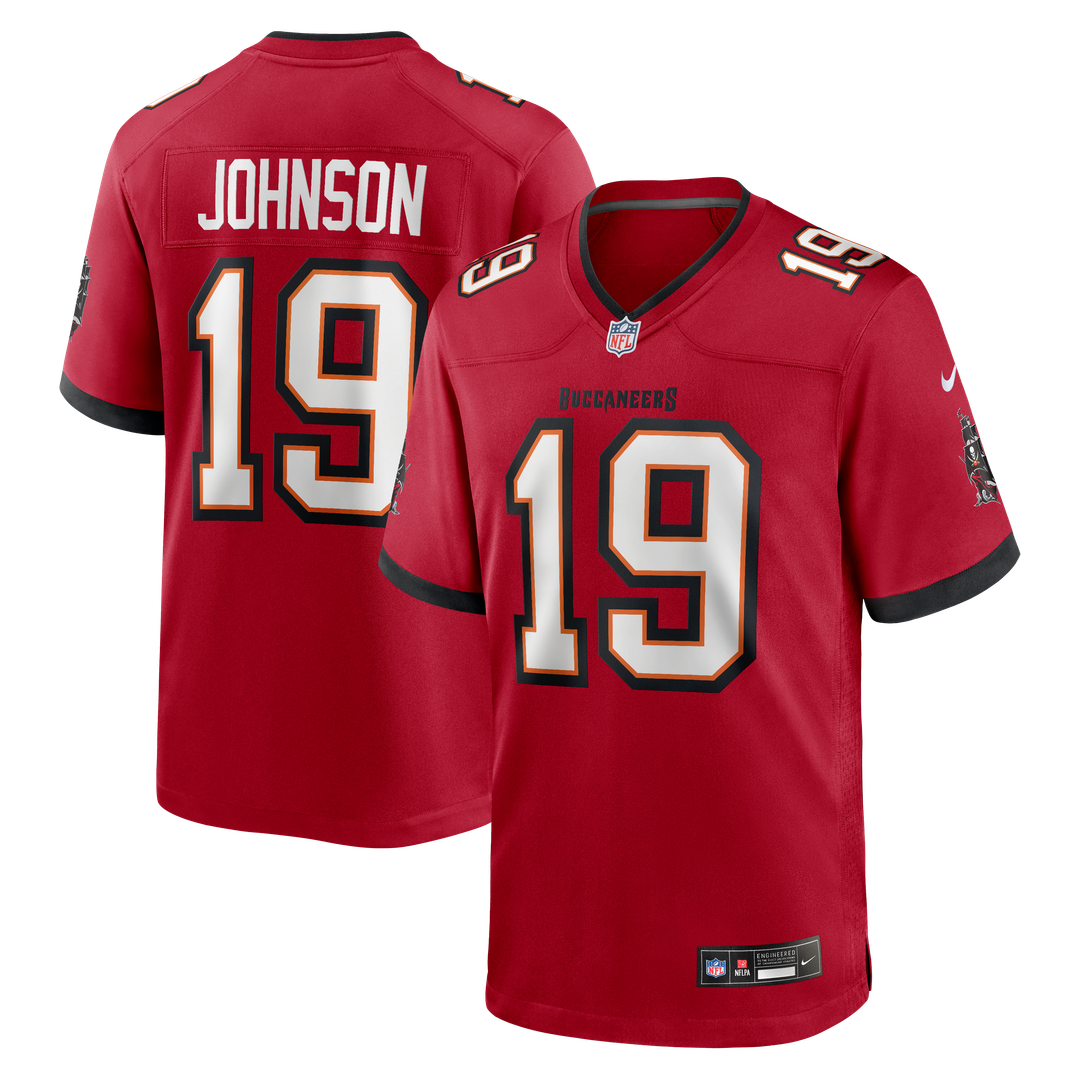 Keyshawn Johnson Tampa Bay Buccaneers Nike Game Retired Player Jersey - Red