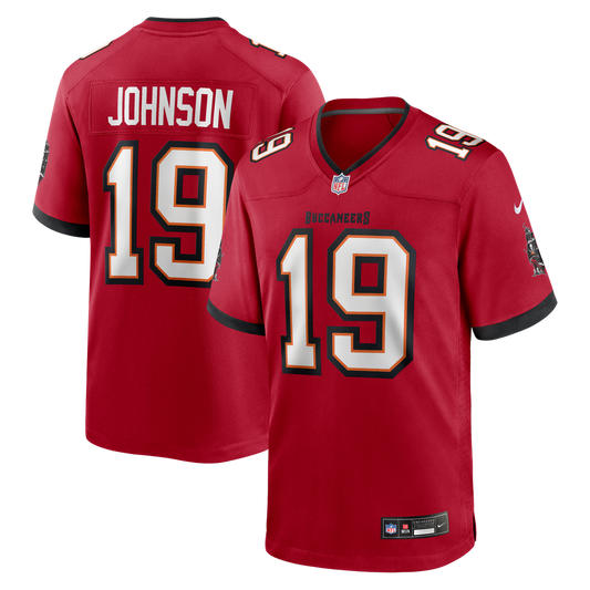 Keyshawn Johnson Tampa Bay Buccaneers Nike Game Retired Player Jersey - Red