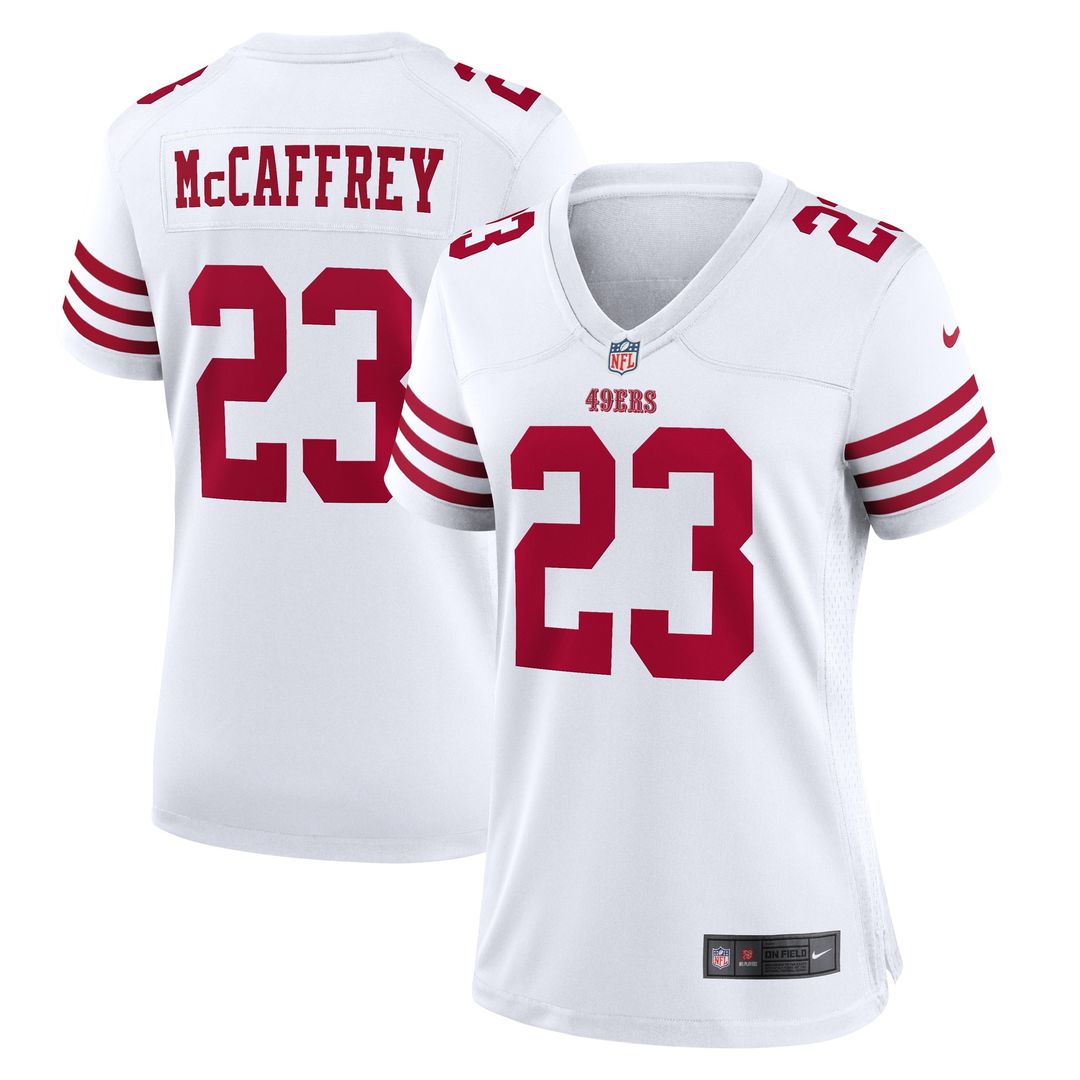 Christian McCaffrey San Francisco 49ers Nike Women's Player Jersey - Scarlet
