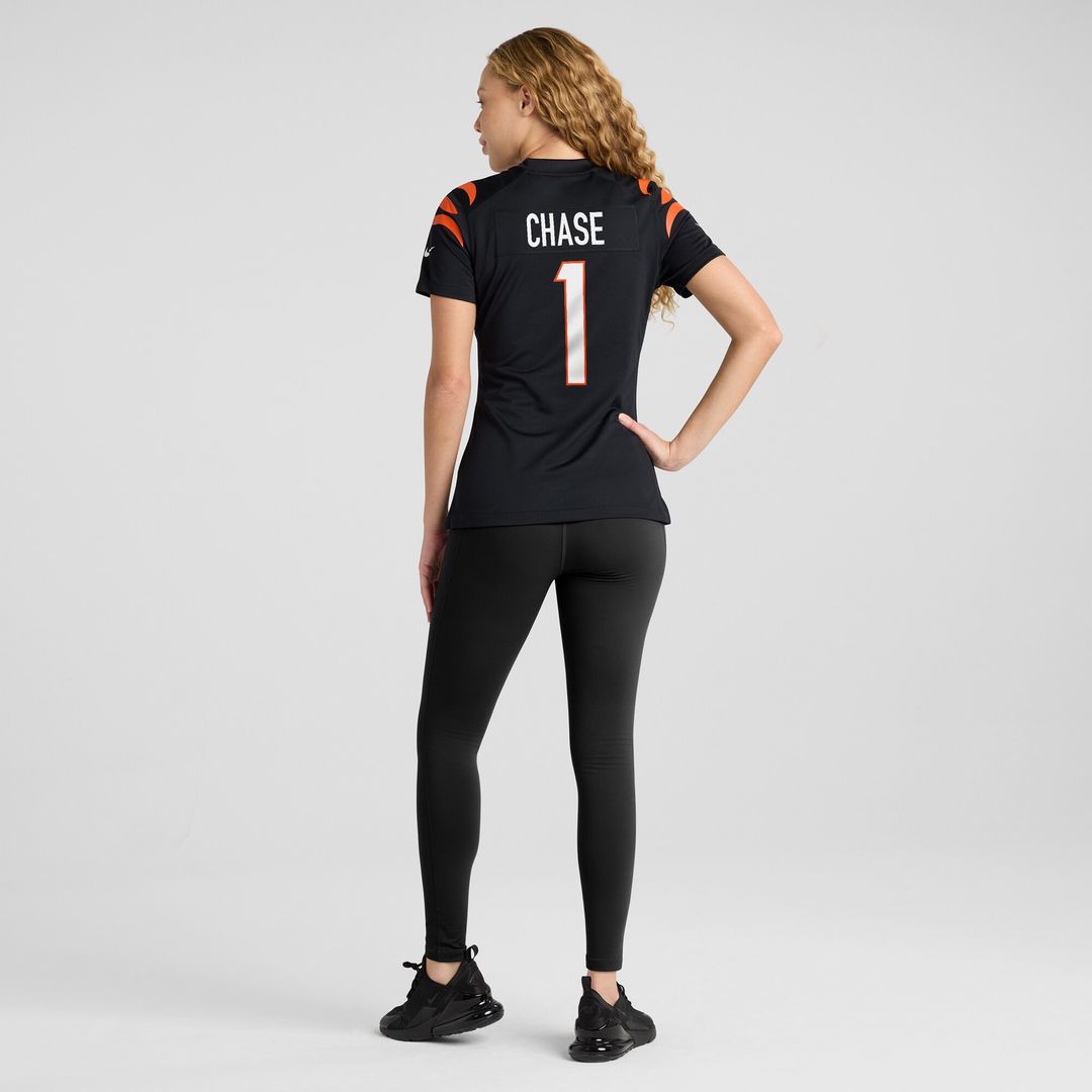 Ja'Marr Chase Cincinnati Bengals Nike Women's Game Jersey - Black