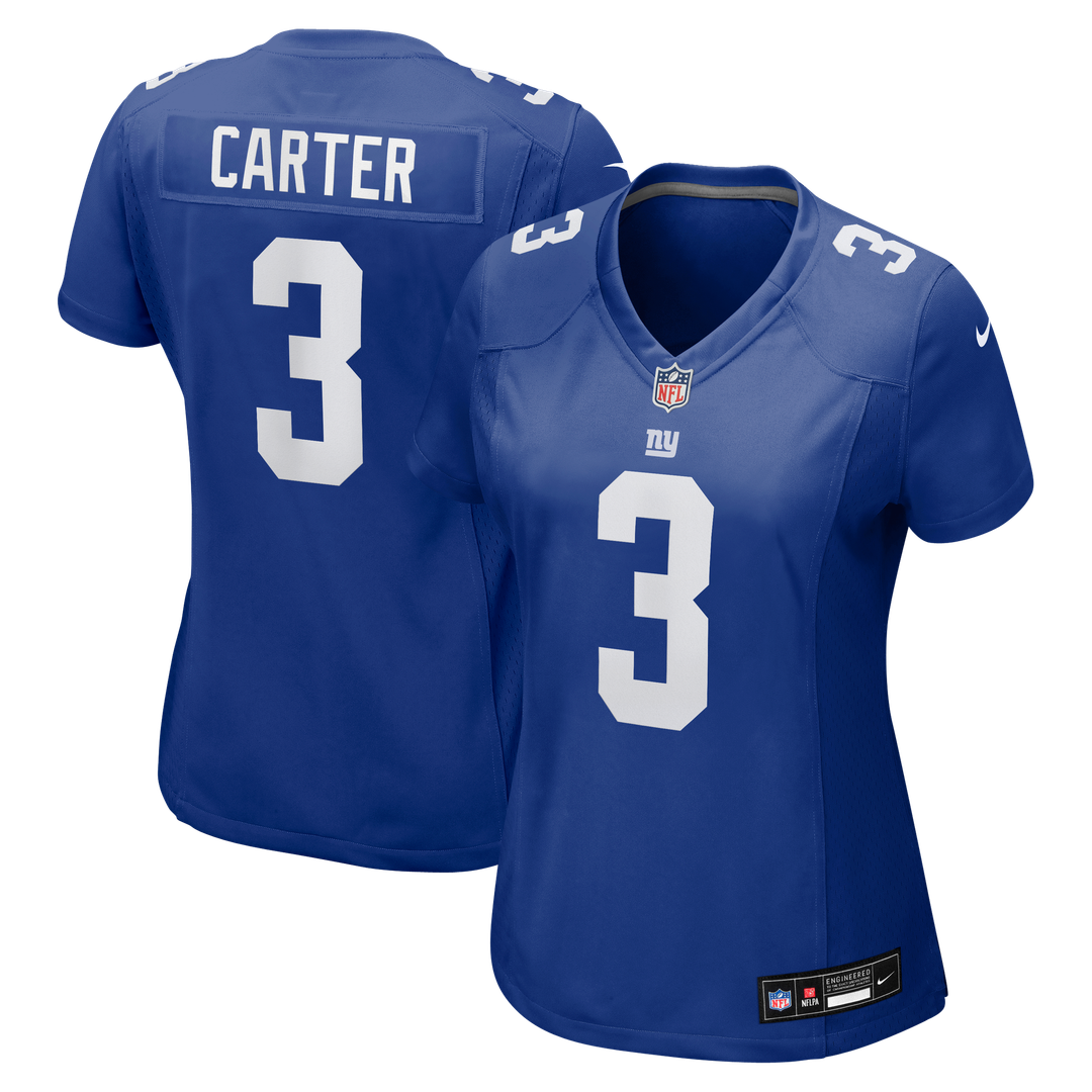 Abdul Carter New York Giants Nike Women's Team Game Jersey -  Royal