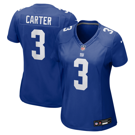 Abdul Carter New York Giants Nike Women's Team Game Jersey -  Royal