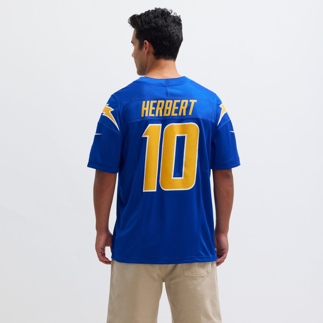 Justin Herbert Los Angeles Chargers Nike Vapor F.U.S.E. Limited Jersey - Powder Blue