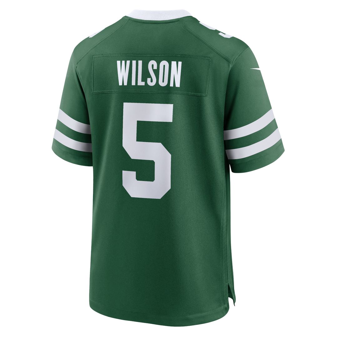 Garrett Wilson New York Jets Nike Game Jersey - Legacy White