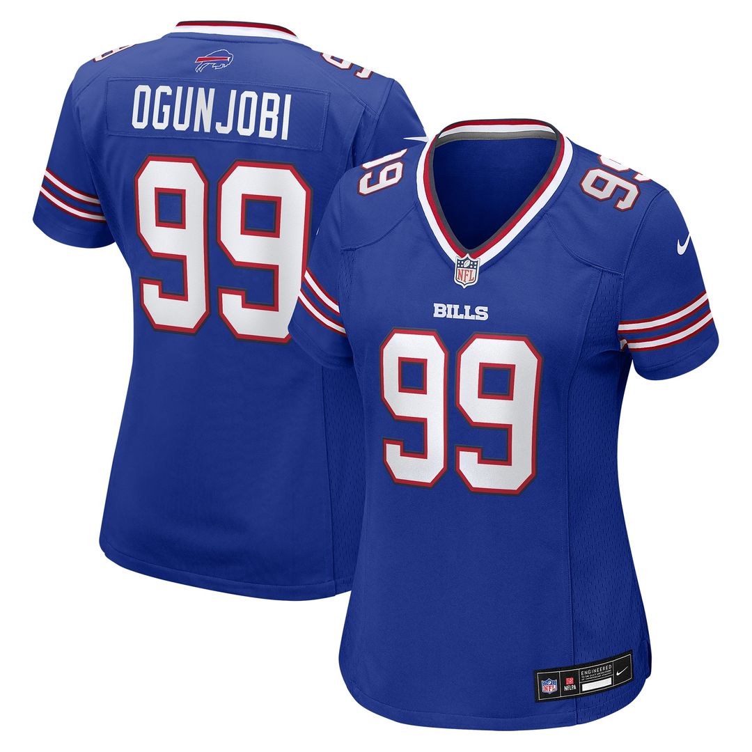 Larry Ogunjobi Buffalo Bills Nike Women's Team Game Jersey -  Royal