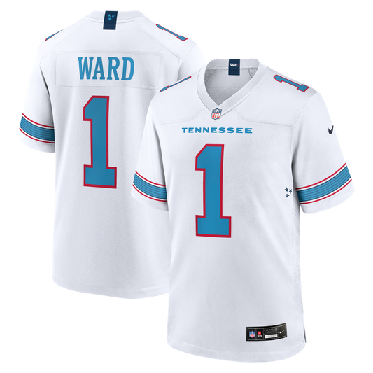 Cameron Ward Tennessee Titans Nike Game Jersey - White
