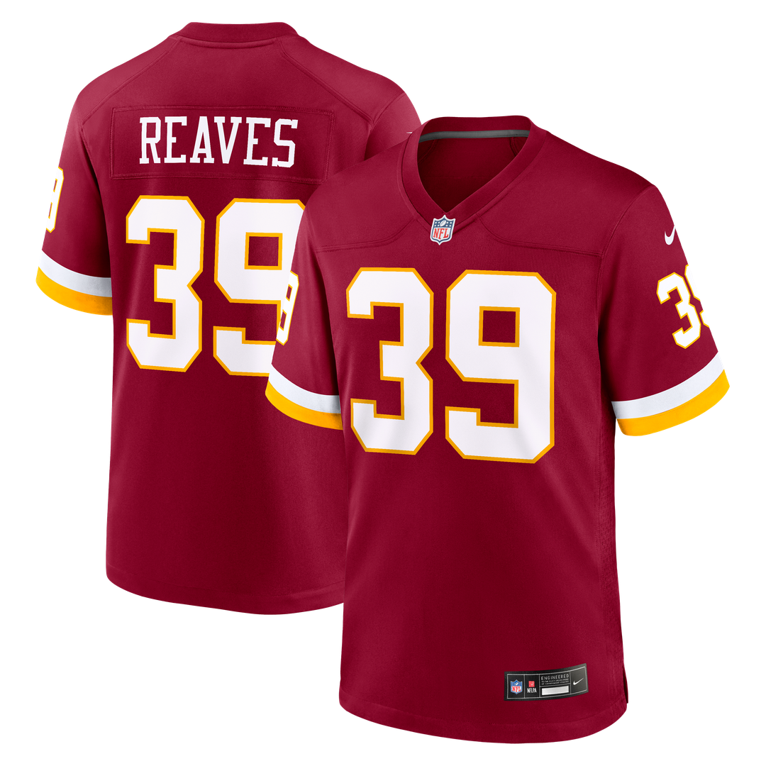 Jeremy Reaves Washington Commanders Nike Game Super Bowl Era Jersey - White