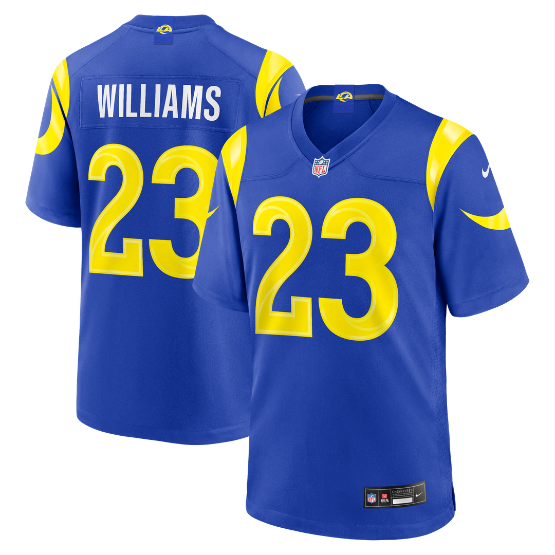 Kyren Williams Los Angeles Rams Nike Team Game Player Jersey - Royal