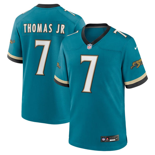 Brian Thomas Jr. Jacksonville Jaguars Nike Alternate Game Jersey - Teal