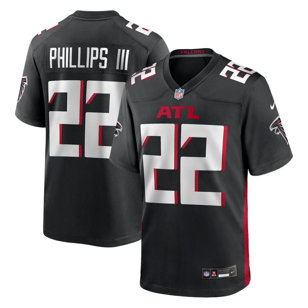 Clark Phillips III Atlanta Falcons Nike Team Game Jersey -  Black