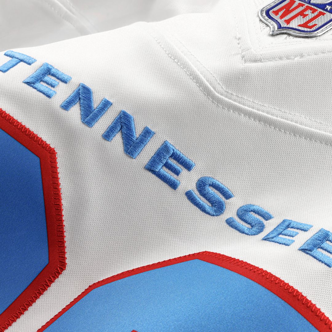 Jeffery Simmons Tennessee Titans Nike Vapor F.U.S.E. Sewn Down Limited Jersey - Light Blue