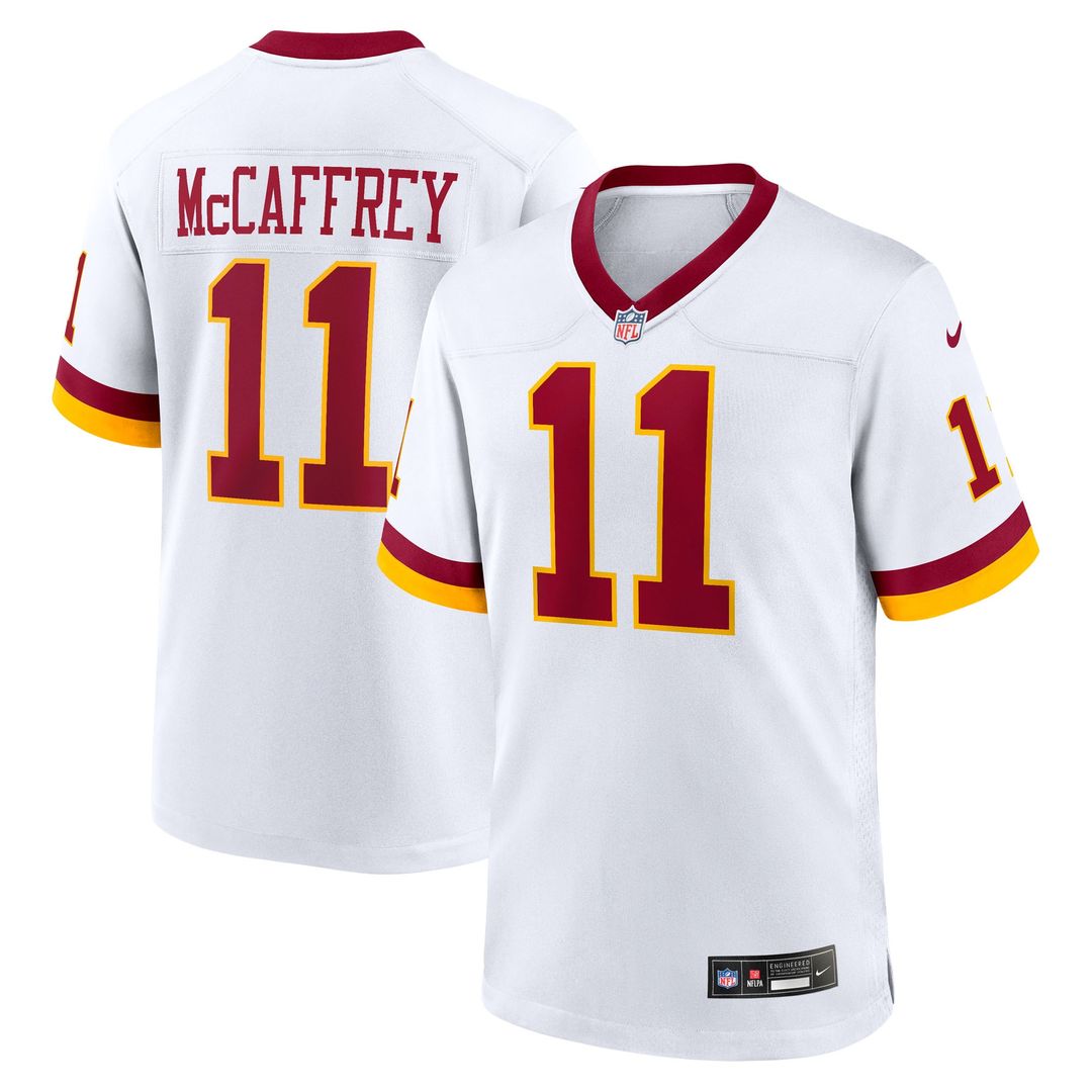 Luke McCaffrey Washington Commanders Nike Game Super Bowl Era Jersey - White