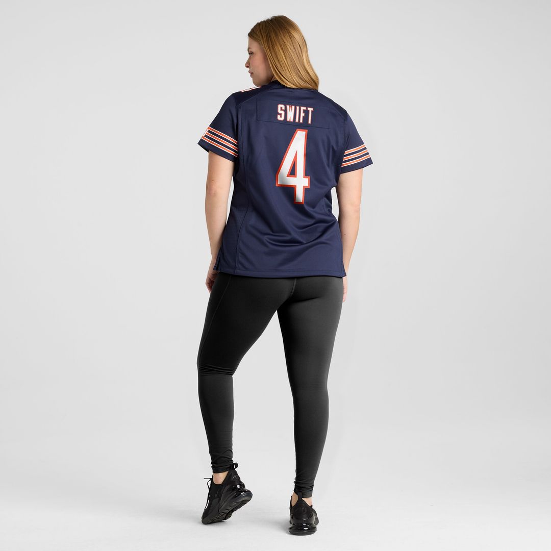 D'Andre Swift Chicago Bears Nike Women's  Game Jersey -  Navy