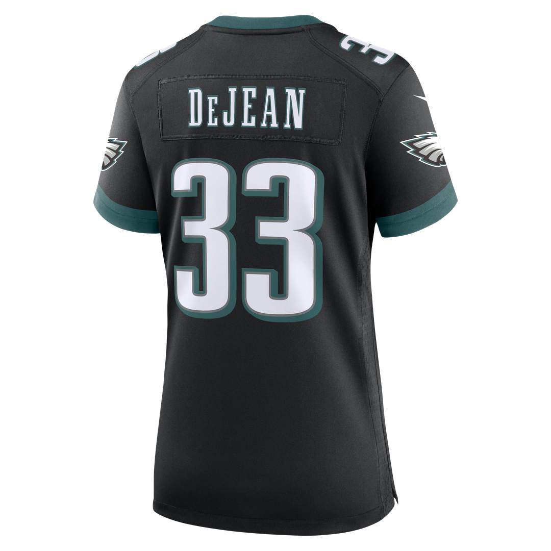 Cooper DeJean Philadelphia Eagles Nike Women's Alternate Game Jersey -  Black