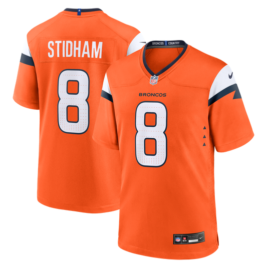 Jarrett Stidham Denver Broncos Nike Team Game Jersey -  Orange