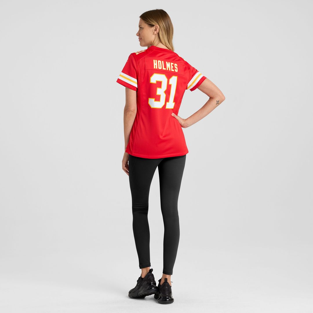 Priest Holmes Kansas City Chiefs Nike Women's Game Retired Player Jersey - Red